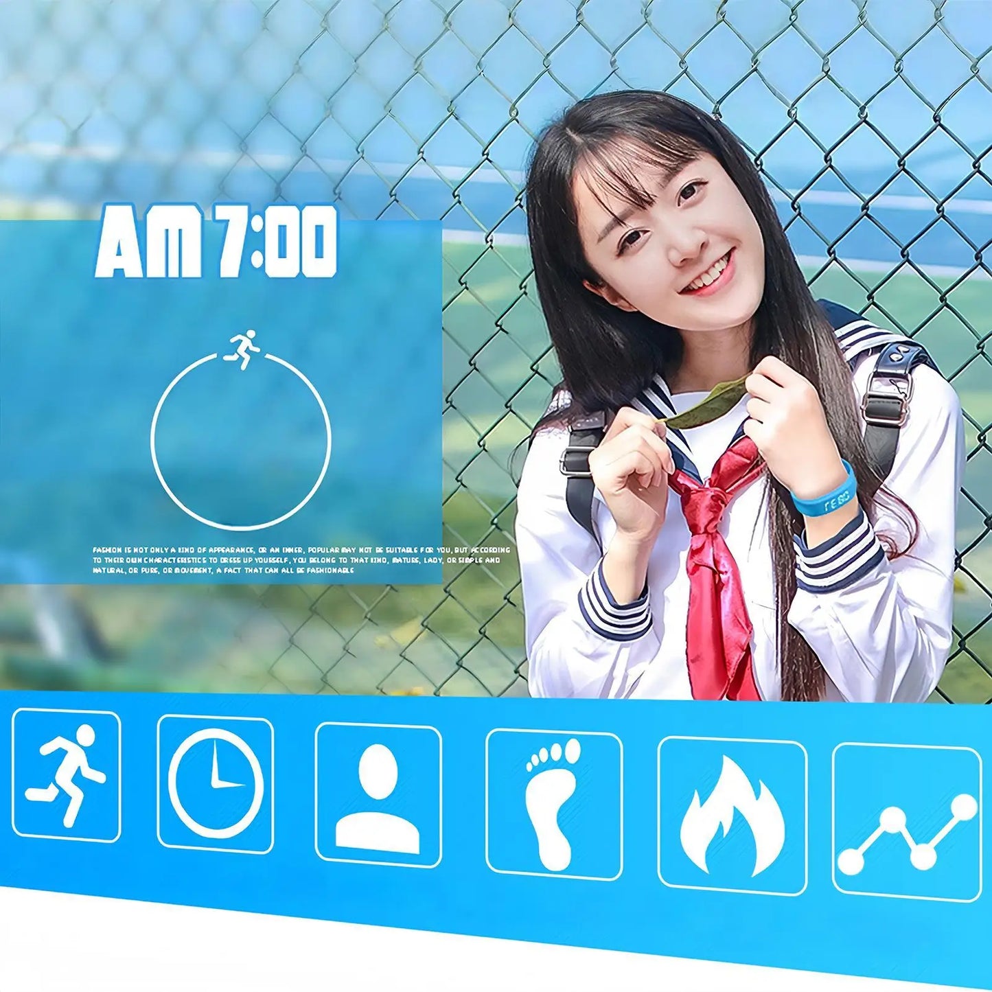Vibrating Wrist Alarm Clock — Silent Wake-Up for Heavy Sleepers & Deaf Users