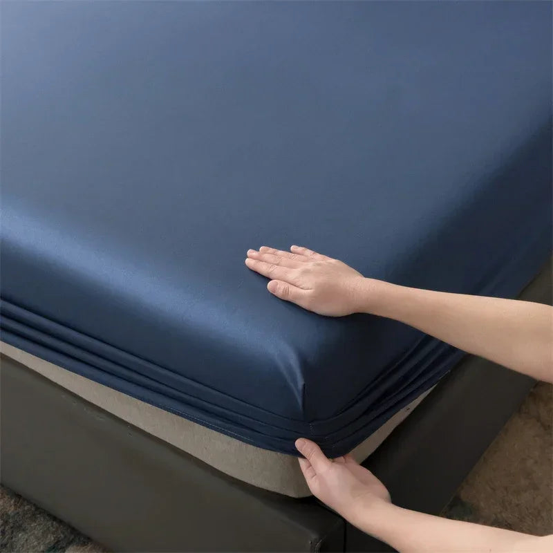 Waterproof Mattress Protector — Breathable Fitted Sheet Style