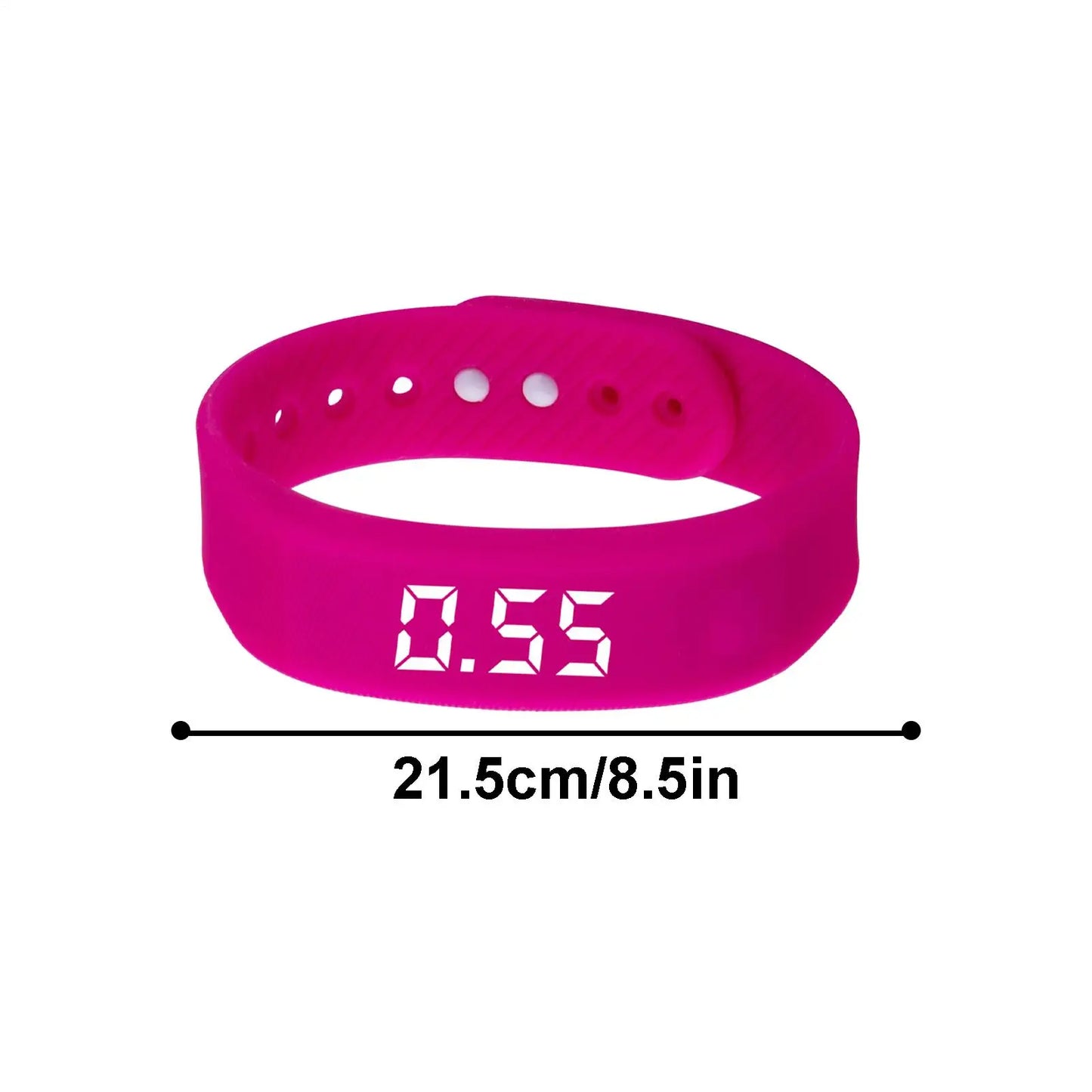 Vibrating Wrist Alarm Clock — Silent Wake-Up for Heavy Sleepers & Deaf Users
