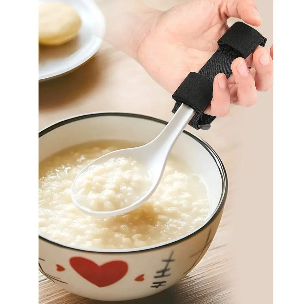 Ergonomic Adaptive Cutlery Holder — Non-Slip Grip Aid