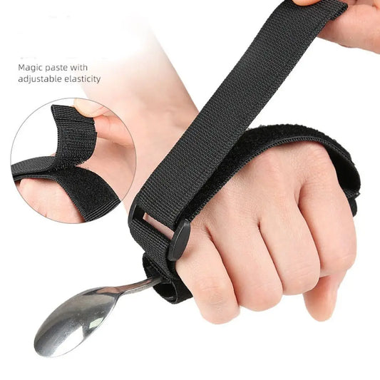 Ergonomic Adaptive Cutlery Holder — Non-Slip Grip Aid