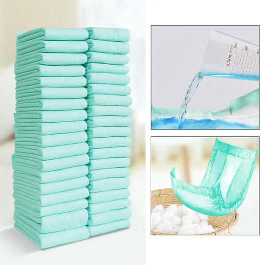 Disposable Adult Incontinence Pads — Pack of 36