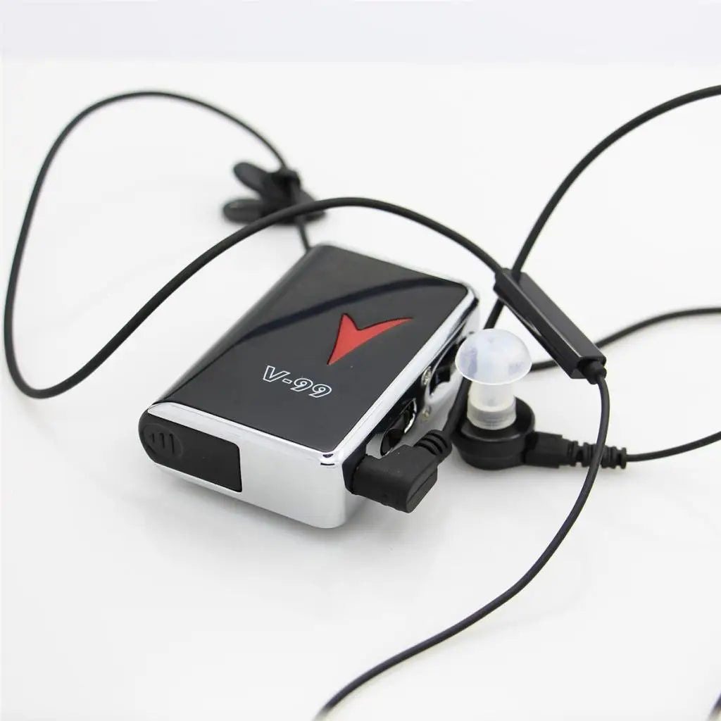 Pocket Hearing Aid — High Power Adjustable Tone Sound Amplifier