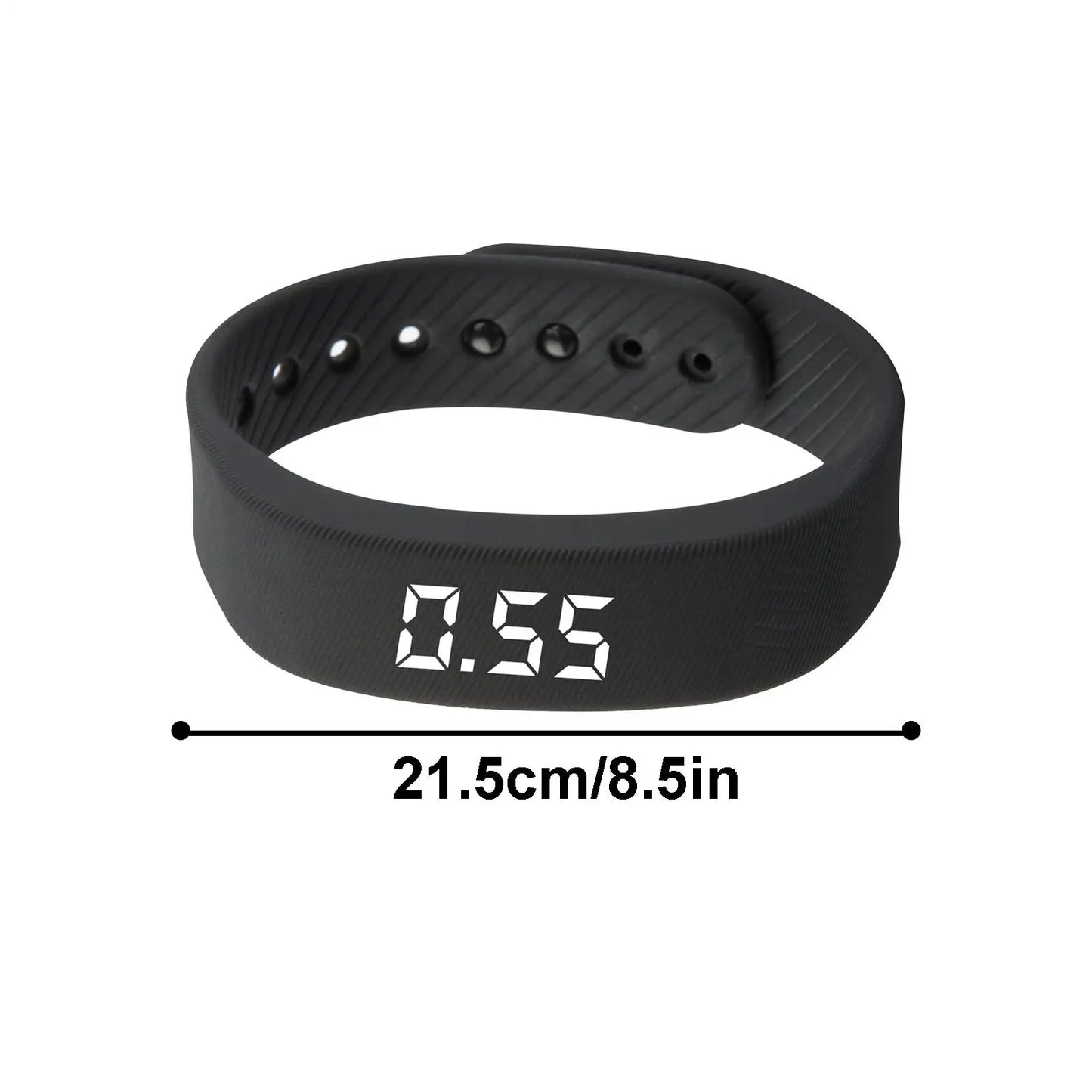 Vibrating Wrist Alarm Clock — Silent Wake-Up for Heavy Sleepers & Deaf Users
