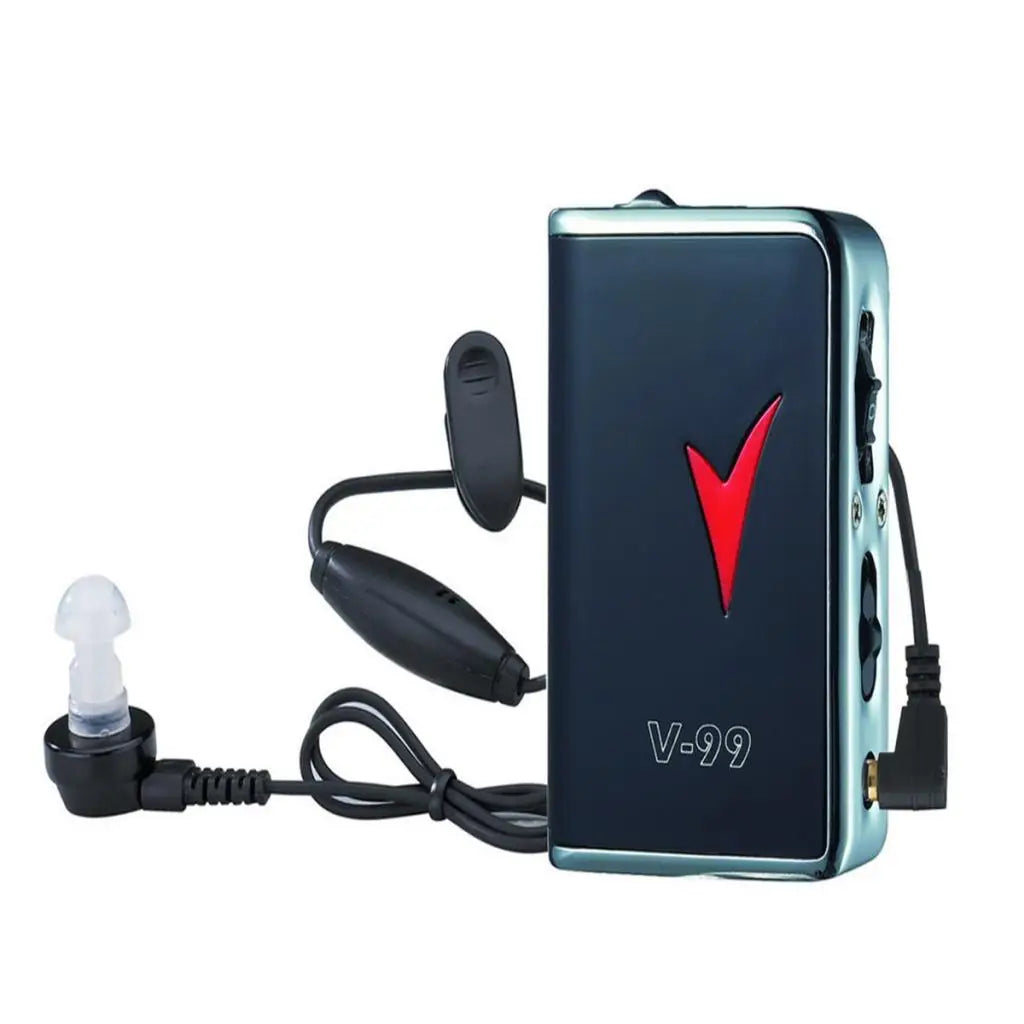 Pocket Hearing Aid — High Power Adjustable Tone Sound Amplifier