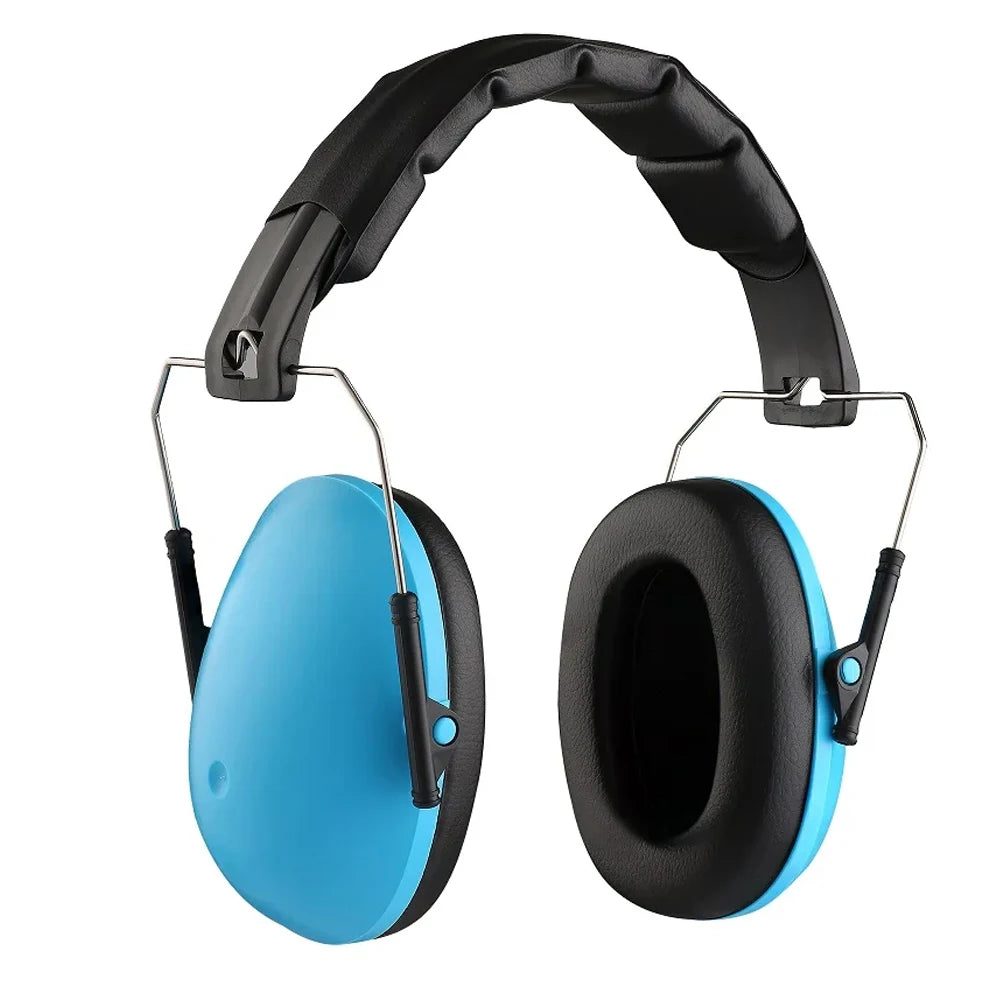 Kids Ear Defenders — Foldable Adjustable Noise Cancelling Earmuffs for Children (Ages 3–14)