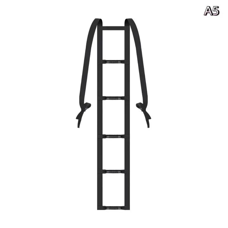 Adjustable Bed Assist Strap with Handrails — Sit Up Support