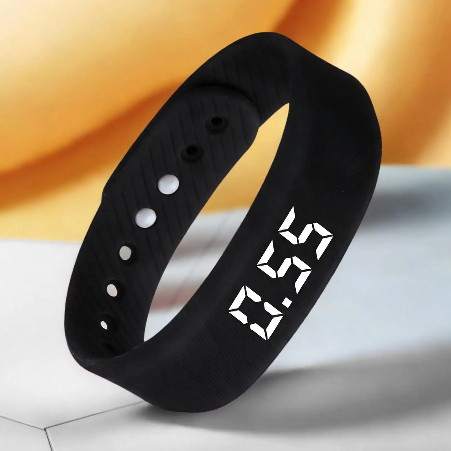 Vibrating Wrist Alarm Clock — Silent Wake-Up for Heavy Sleepers & Deaf Users
