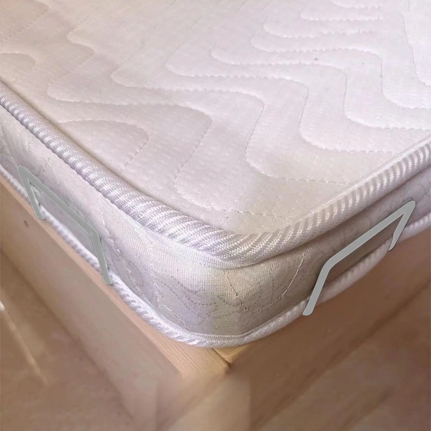 Non-Slip Mattress Gripper — Bed Frame Slide Stopper