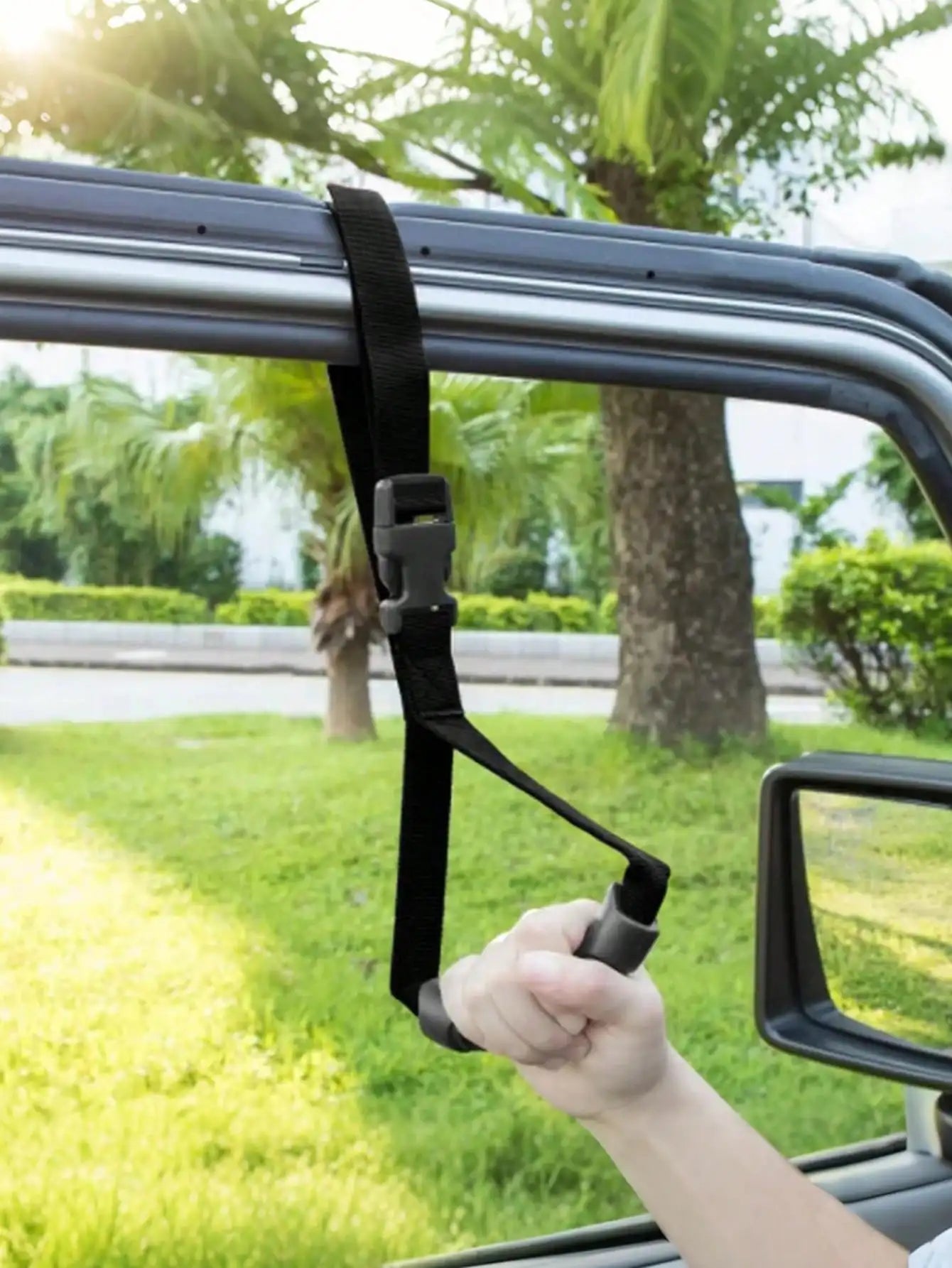 Car Door Assist Handle — Mobility Aid for Seniors & Limited Mobility