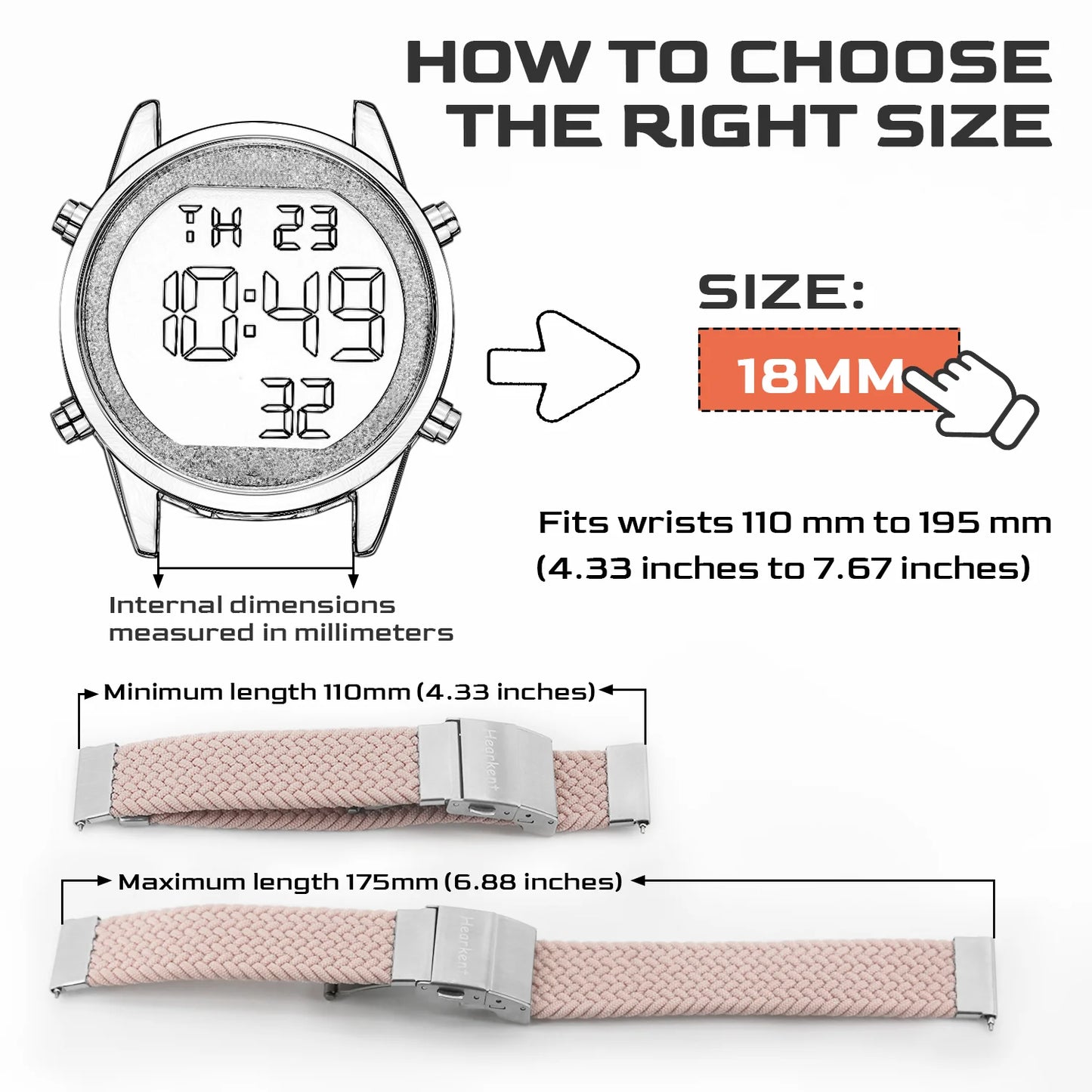 Talking Digital Watch — Multi-Language Voice Time Announcement with Easy-Read Display