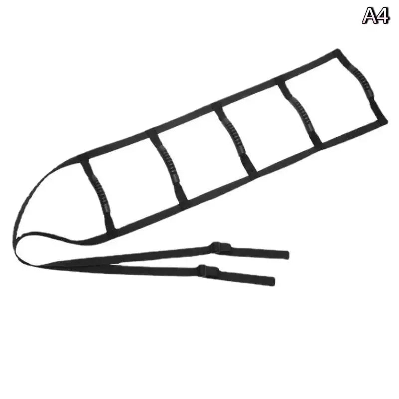 Adjustable Bed Assist Strap with Handrails — Sit Up Support