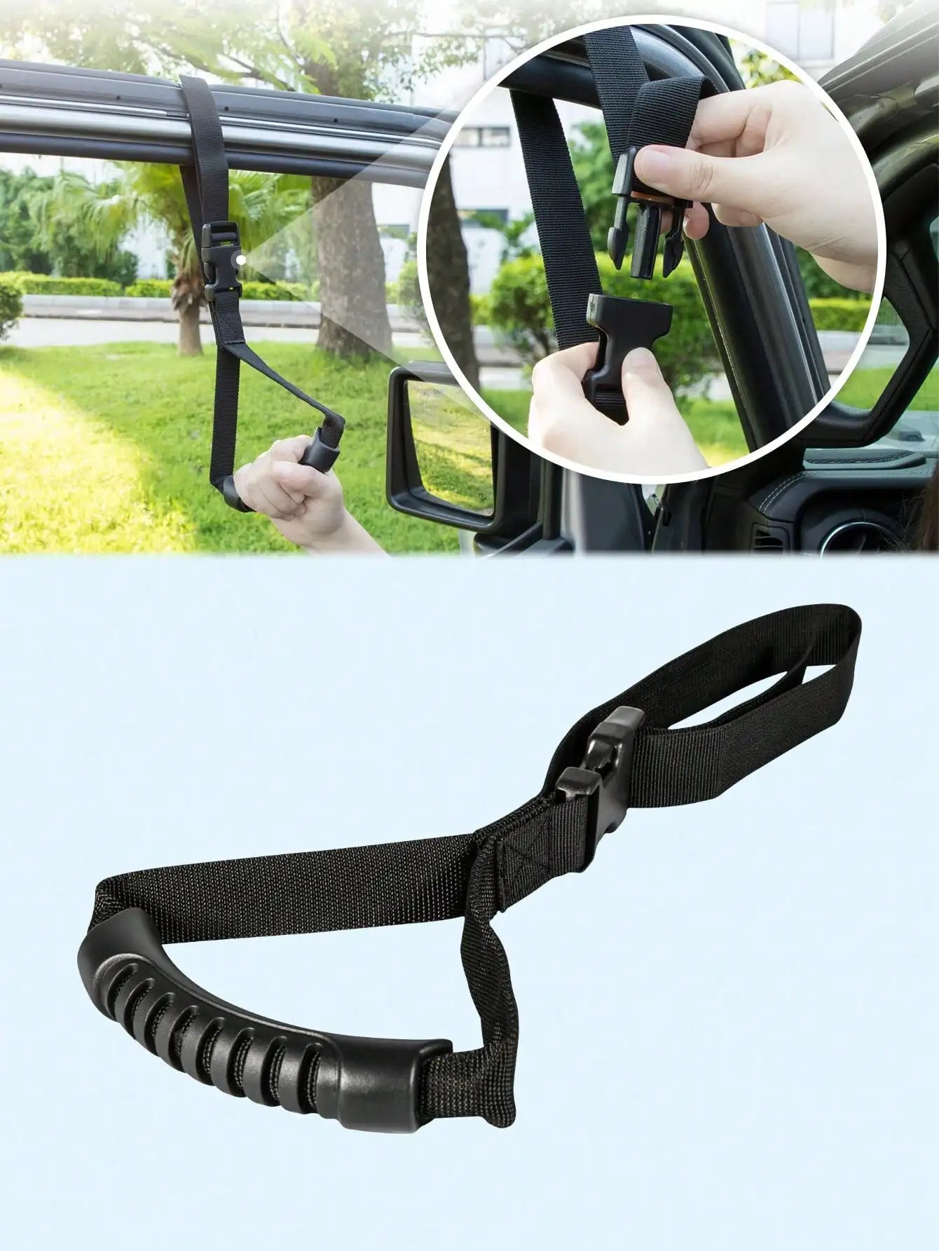 Car Door Assist Handle — Mobility Aid for Seniors & Limited Mobility