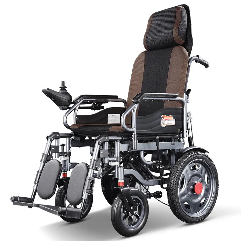 Electric Foldable Intelligent Auto-Reclining Mobility Scooter — Smart, Lightweight