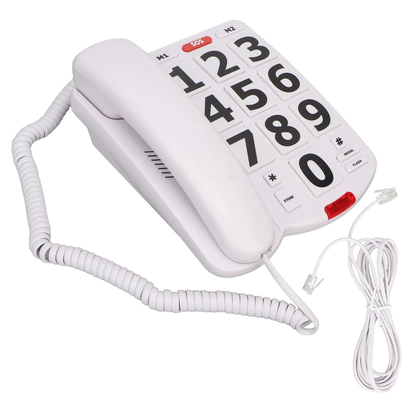 Big Button Landline Phone — Loud, Clear & Easy to Use