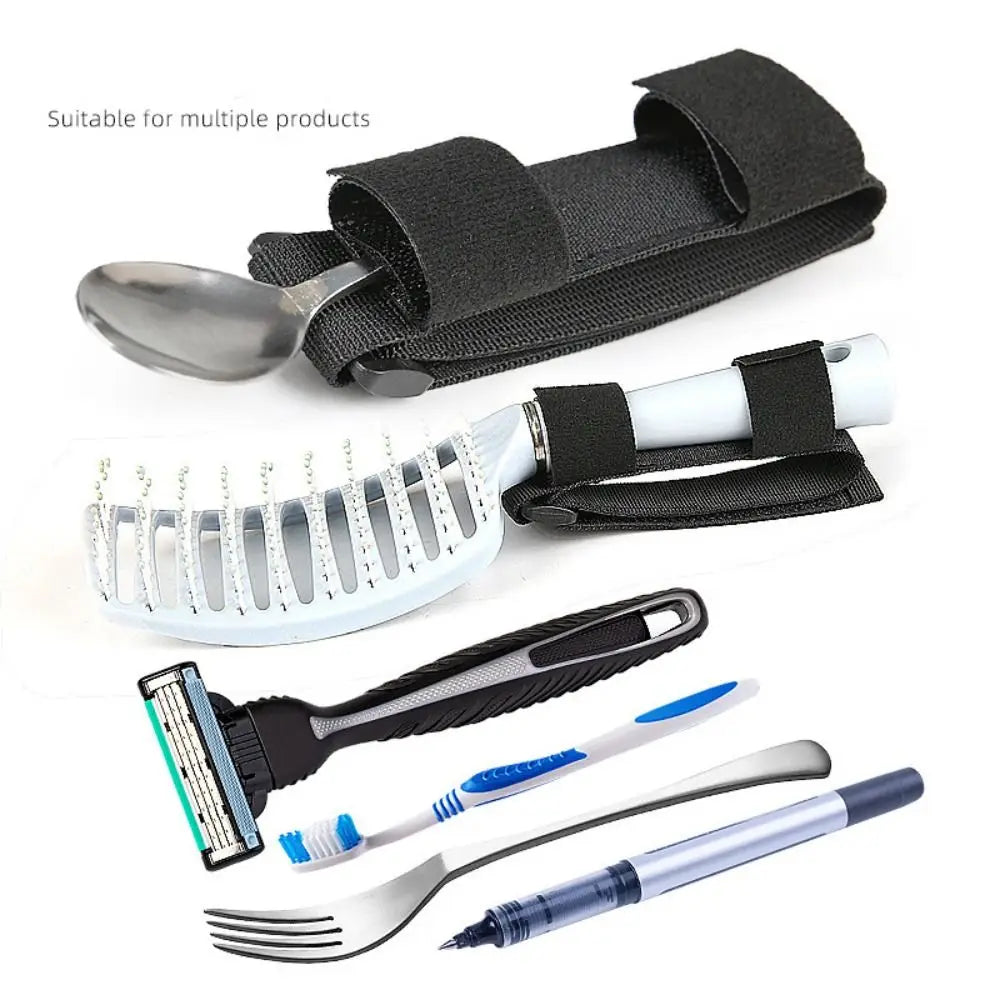 Ergonomic Adaptive Cutlery Holder — Non-Slip Grip Aid