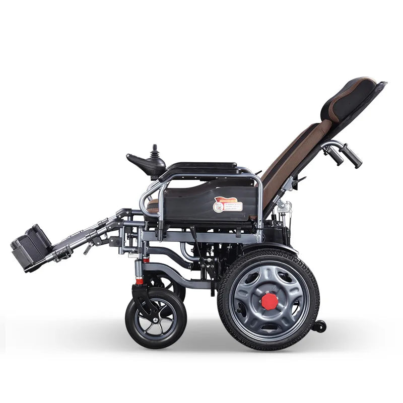 Electric Foldable Intelligent Auto-Reclining Mobility Scooter — Smart, Lightweight