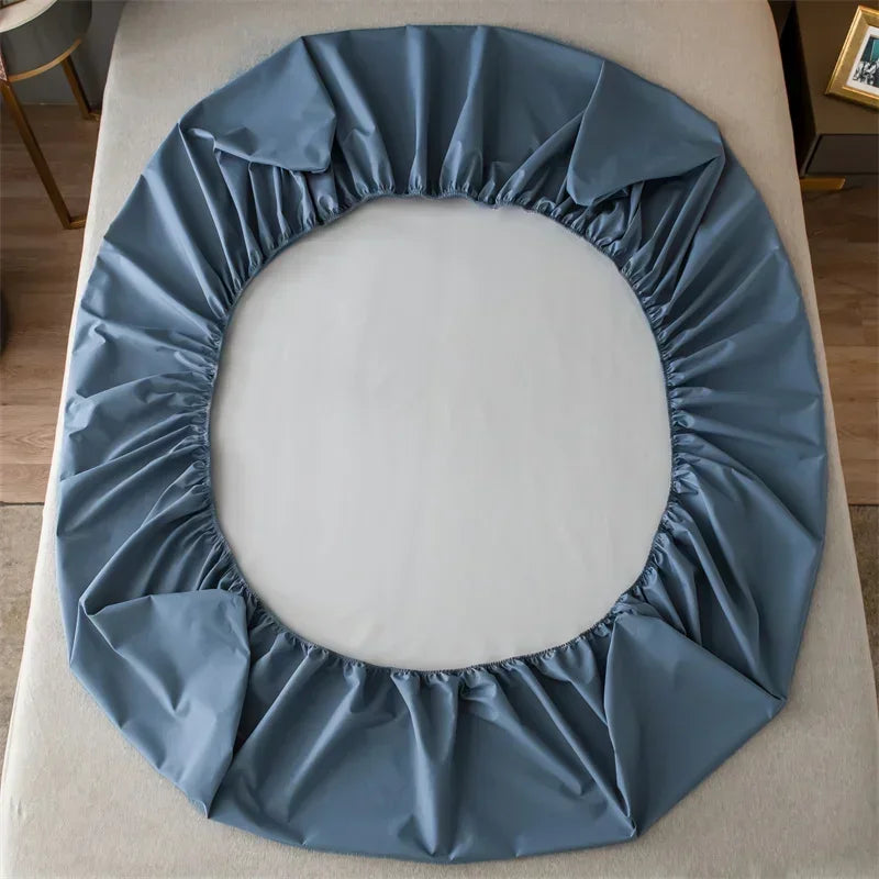 Waterproof Mattress Protector — Breathable Fitted Sheet Style