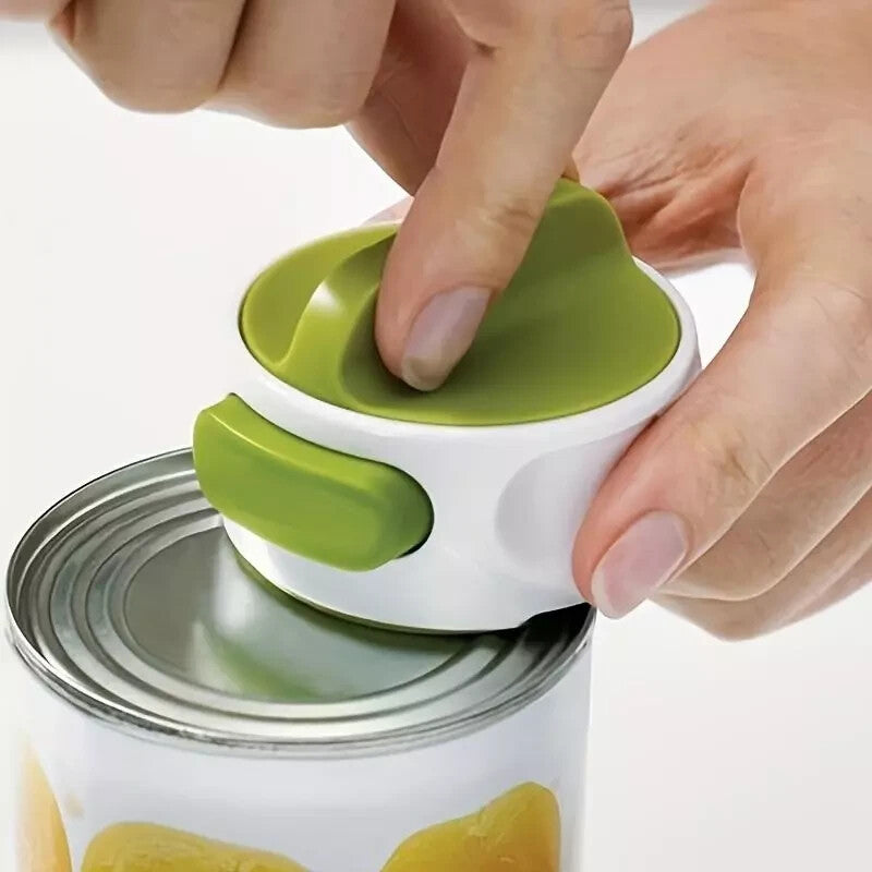 Arthritis and Senior Friendly Easy Grip Compact Can Opener, Quick & Easy to Use