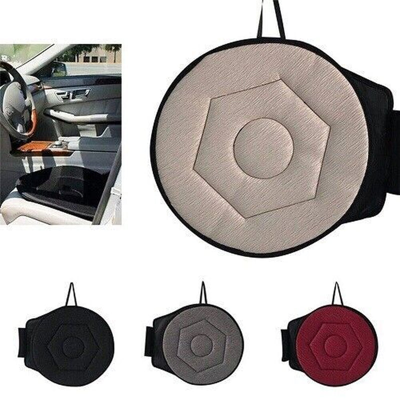 360° Swivel Seat Cushion Rotation Pad for Car & Office Chair Mobility Aid
