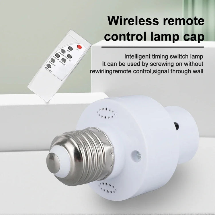 Infrared Smart Convertible LED Lampholder E27 AC85-265V with IR Remote Control Lazy People Must Have Convenience