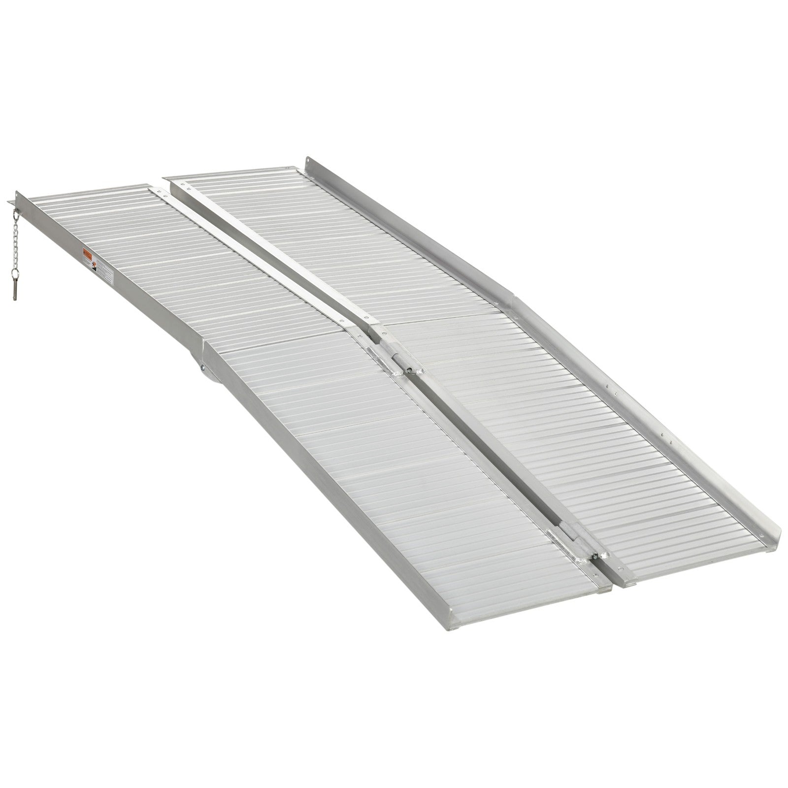 183 X 72 Cm Folding Wheelchair Ramp Aluminum Medical Mobility Threshold