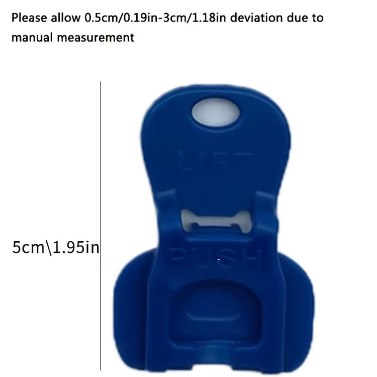 6/12/18Pcs Color Beverage Can Opener with Protective Cover Plastic Tab Can Openers Reusable Easy Can Opener Kitchen Tool