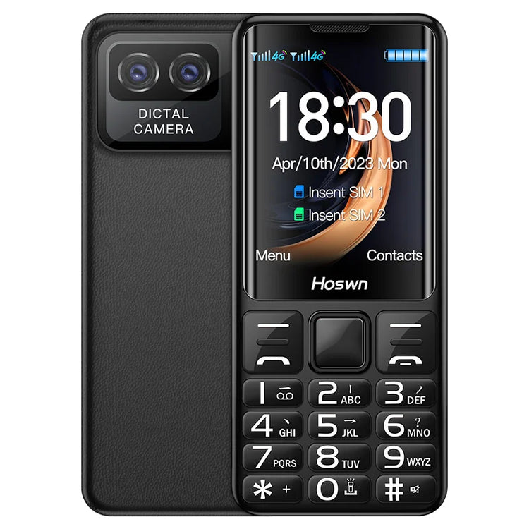 I79 (H6) 4G Elderly Mini Cellphone 2.4Inches TFT Screen 32MB RAM No Camera Torch Dual SIM English Keyboard Mobile Phone