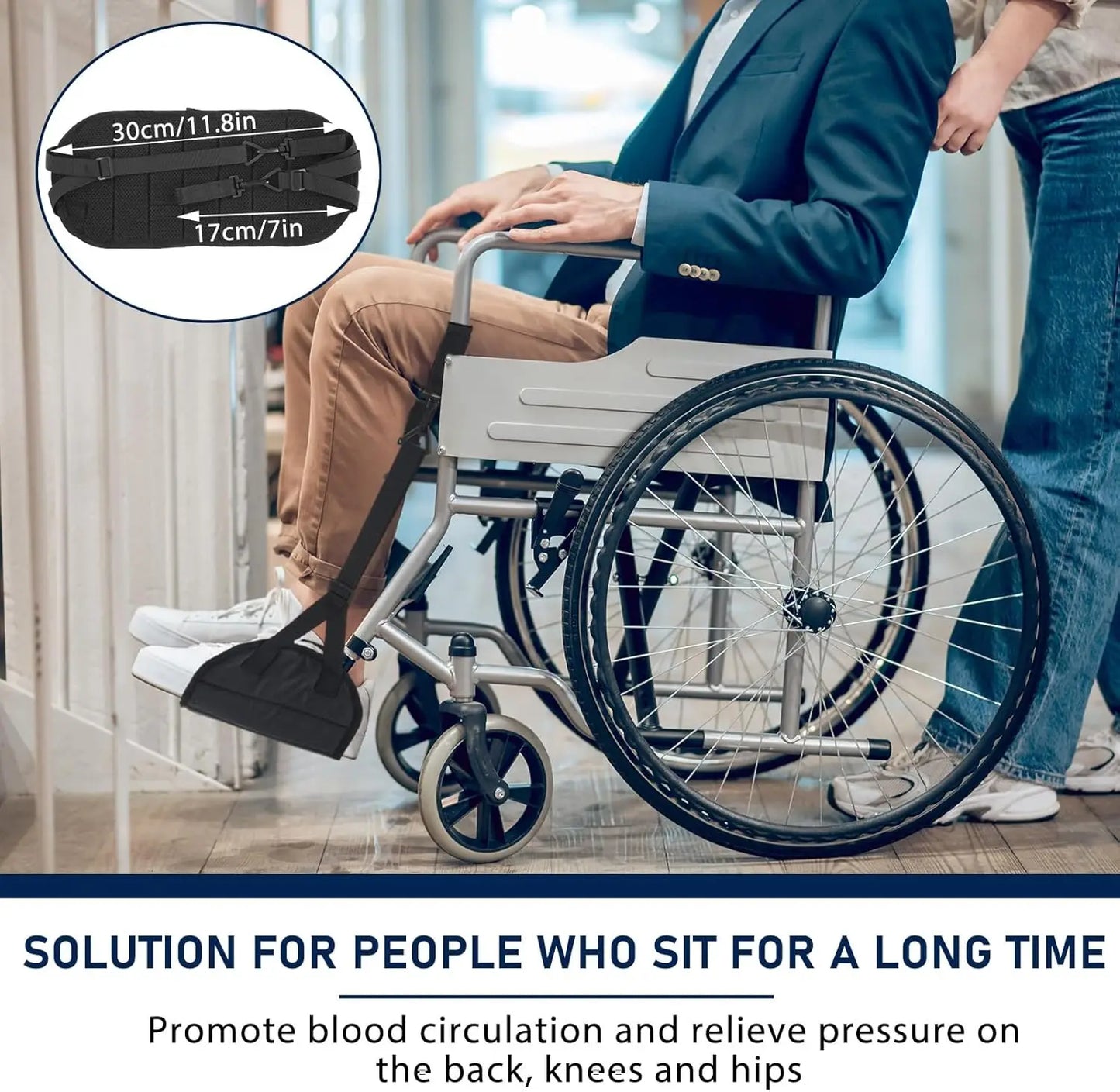 2 Pcs Wheelchair Leg Rest Footrest Hammock Adjustable Footrest Hanging Foot Sling Wheelchair Accessories for Foot Rest Replaceme