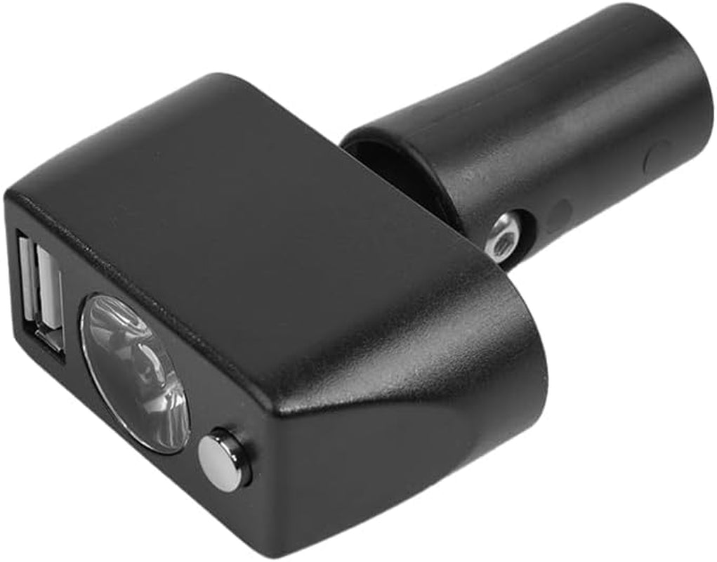 Power Wheelchair Controller, LED Lighting Controller with USB Light Port, 3-Pin XLR Connector, Adjustable Angle, Compatible with Most Power Wheelchairs