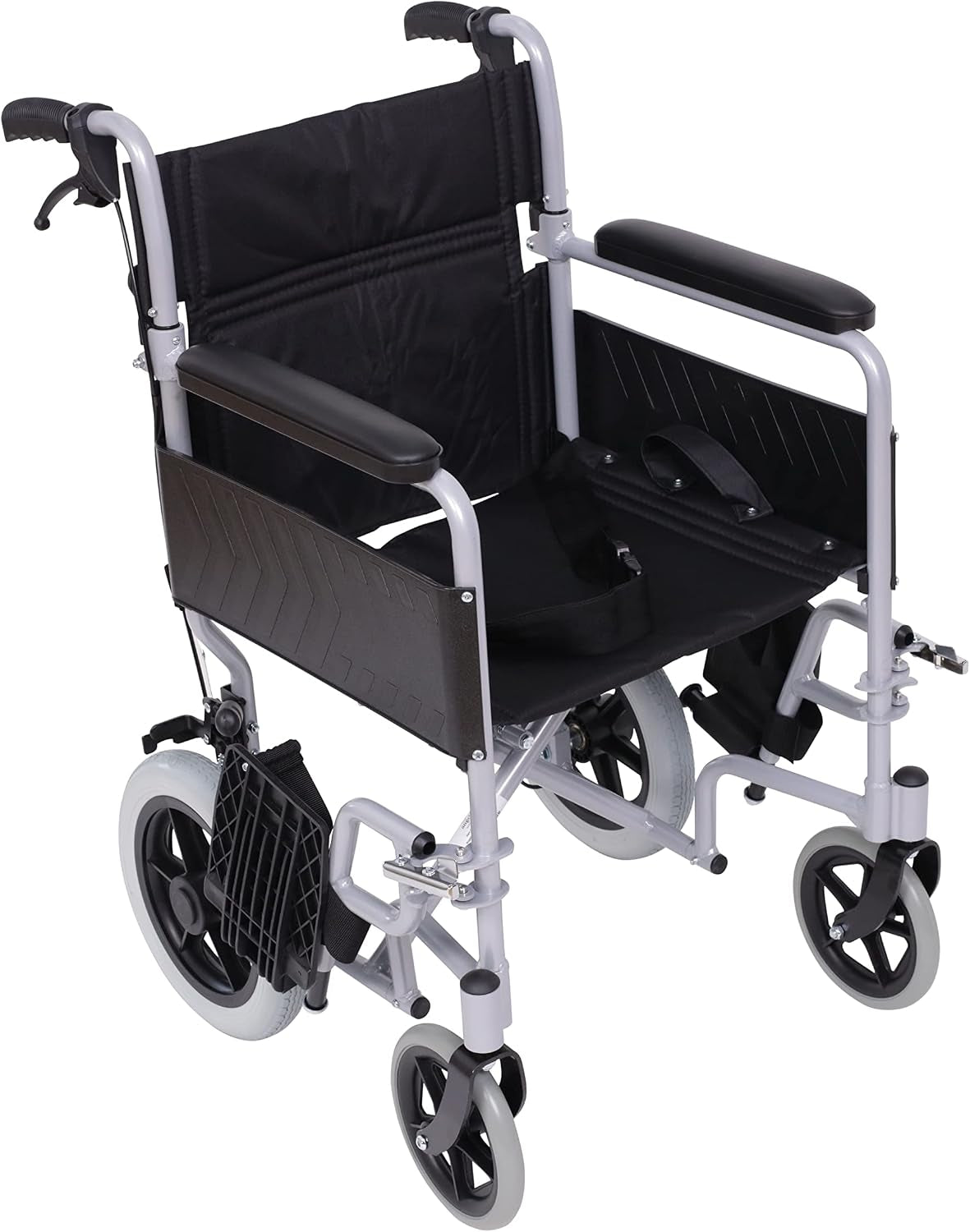 AMW004  Lightweight Aluminum Folding Transit Travel Wheelchair Net Carry Weight Only 11Kg