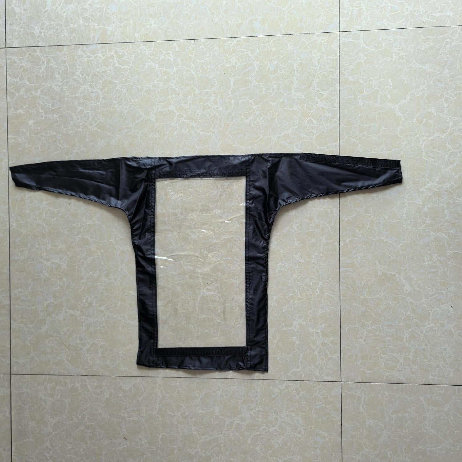 Mobility Scooter Control Panel Cover Protective Tiller Panel Waterproof Rain Cover Mobility Scooter Accessories Universal Fit (Black)