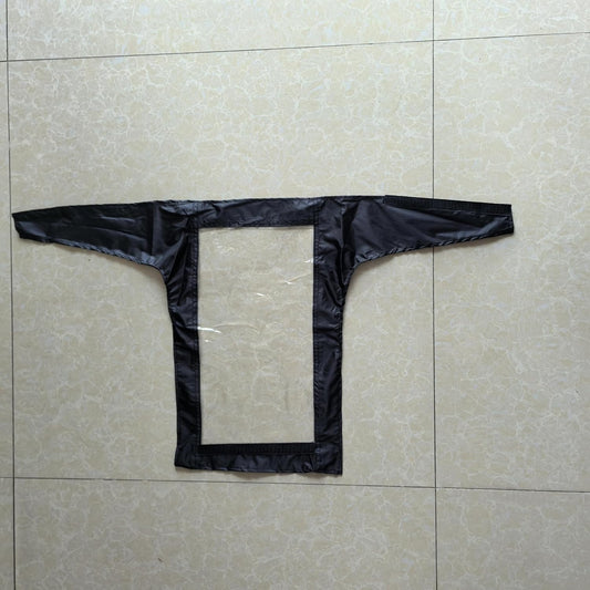 Mobility Scooter Control Panel Cover Protective Tiller Panel Waterproof Rain Cover Mobility Scooter Accessories Universal Fit (Black)