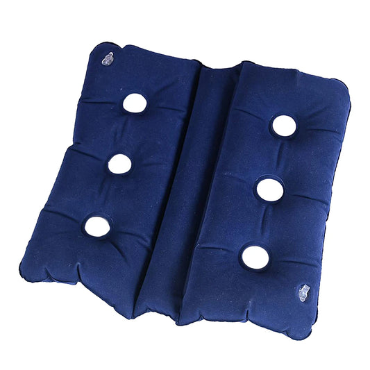 Orthopedic Air Inflatable Cushion for Wheelchairs - Tailbone, Sciatica, and Hemorrhoid Support Pillow