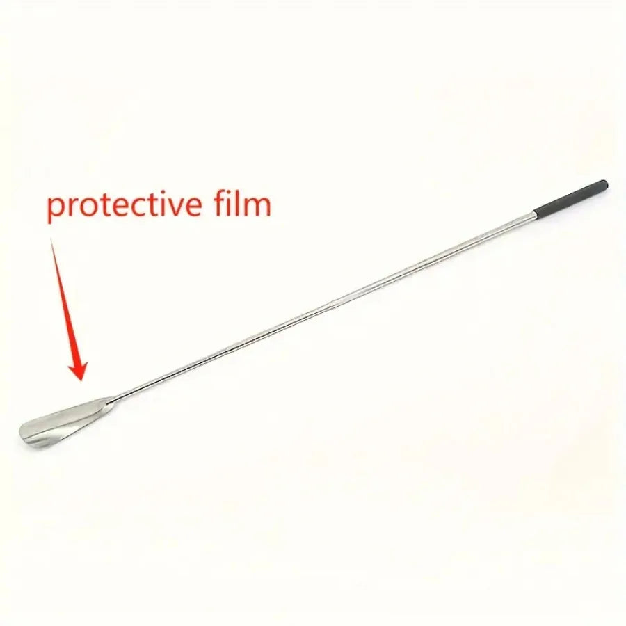 1PC Retractable Stainless Steel Elderly Shoe Puller, Shoe Assistant, Suitable for Both Men and Women