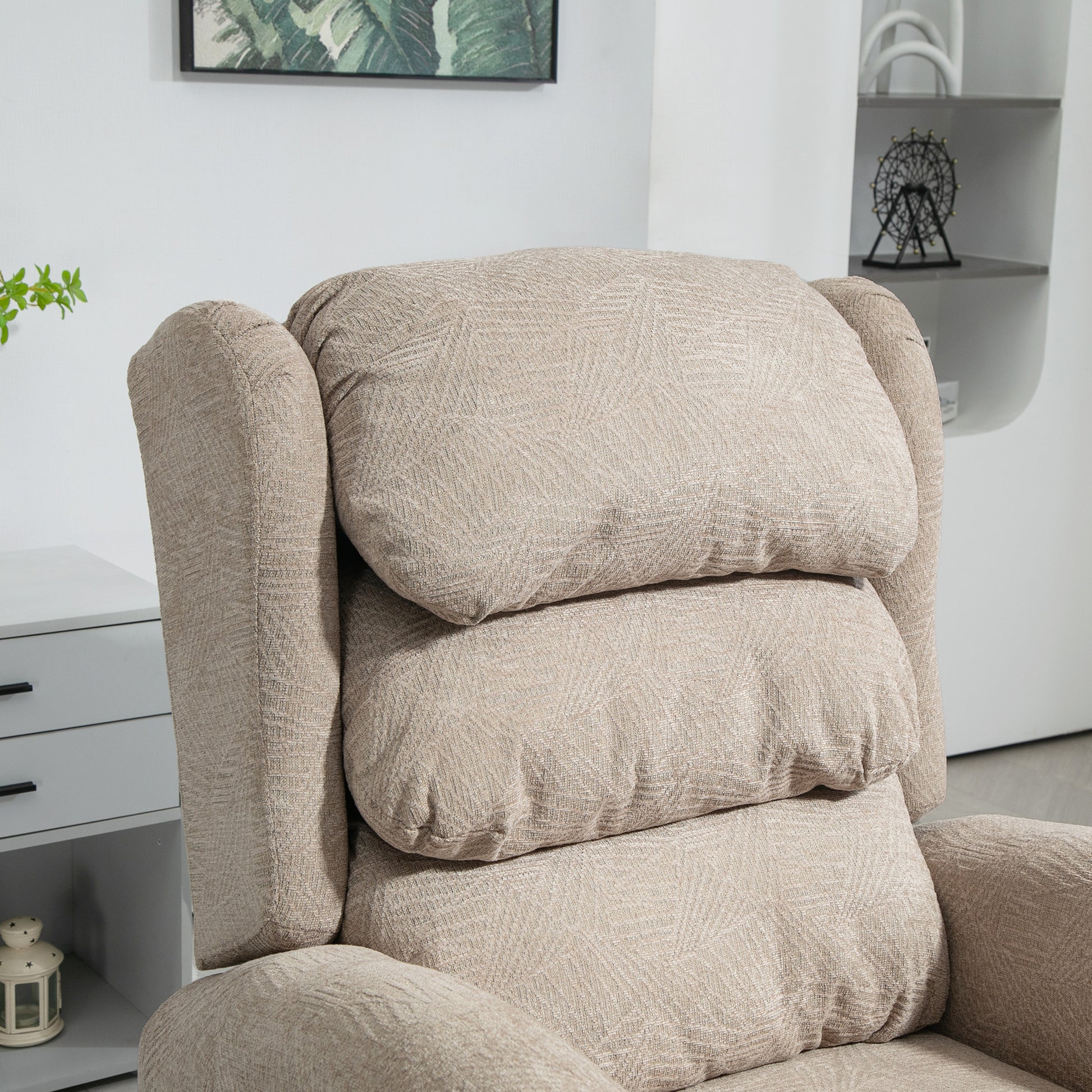 Power Lift Recliner Chair with Remote Control for Elderly