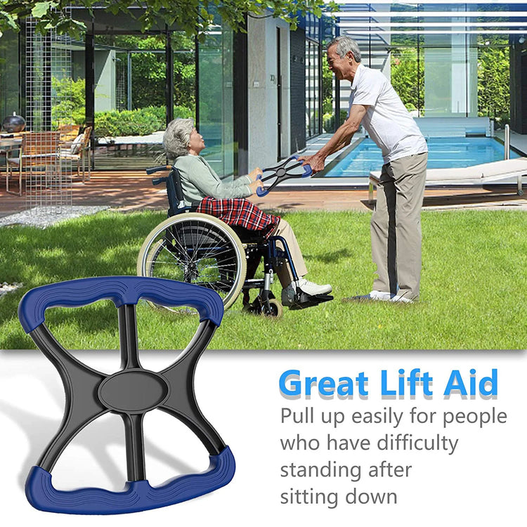 New Elderly Care Worker Assisted Lift Standing Grip Tool Non-Slip Handle Stronger Grip Contact-Free Auxiliary Tool for Elderly