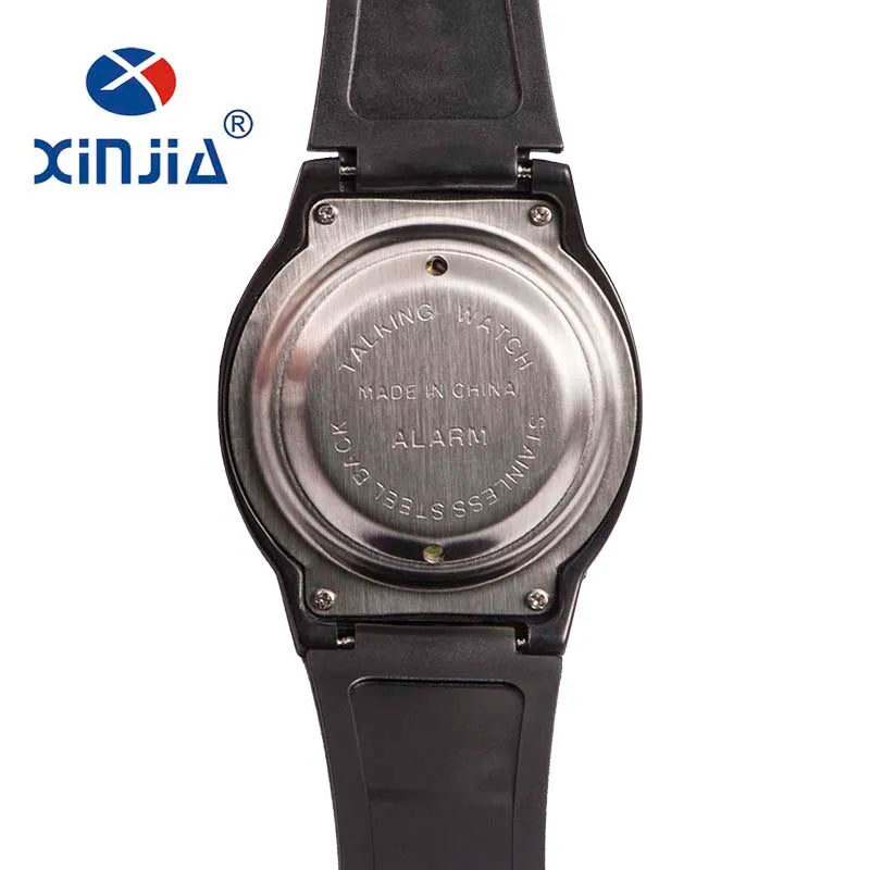 New Simple Old Men and Women Talking Watch Speak English Blind Electronic Digital Sports Wristwatches for the Elder