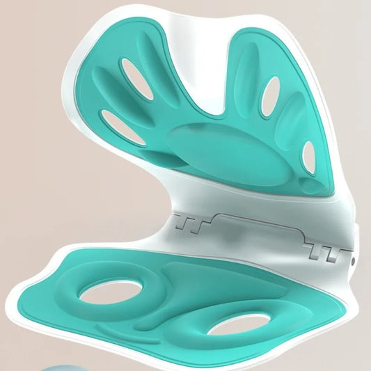 Foldable Back Support Cushion - Soft, Breathable, and Lightweight Posture Correction for Enhanced Comfort