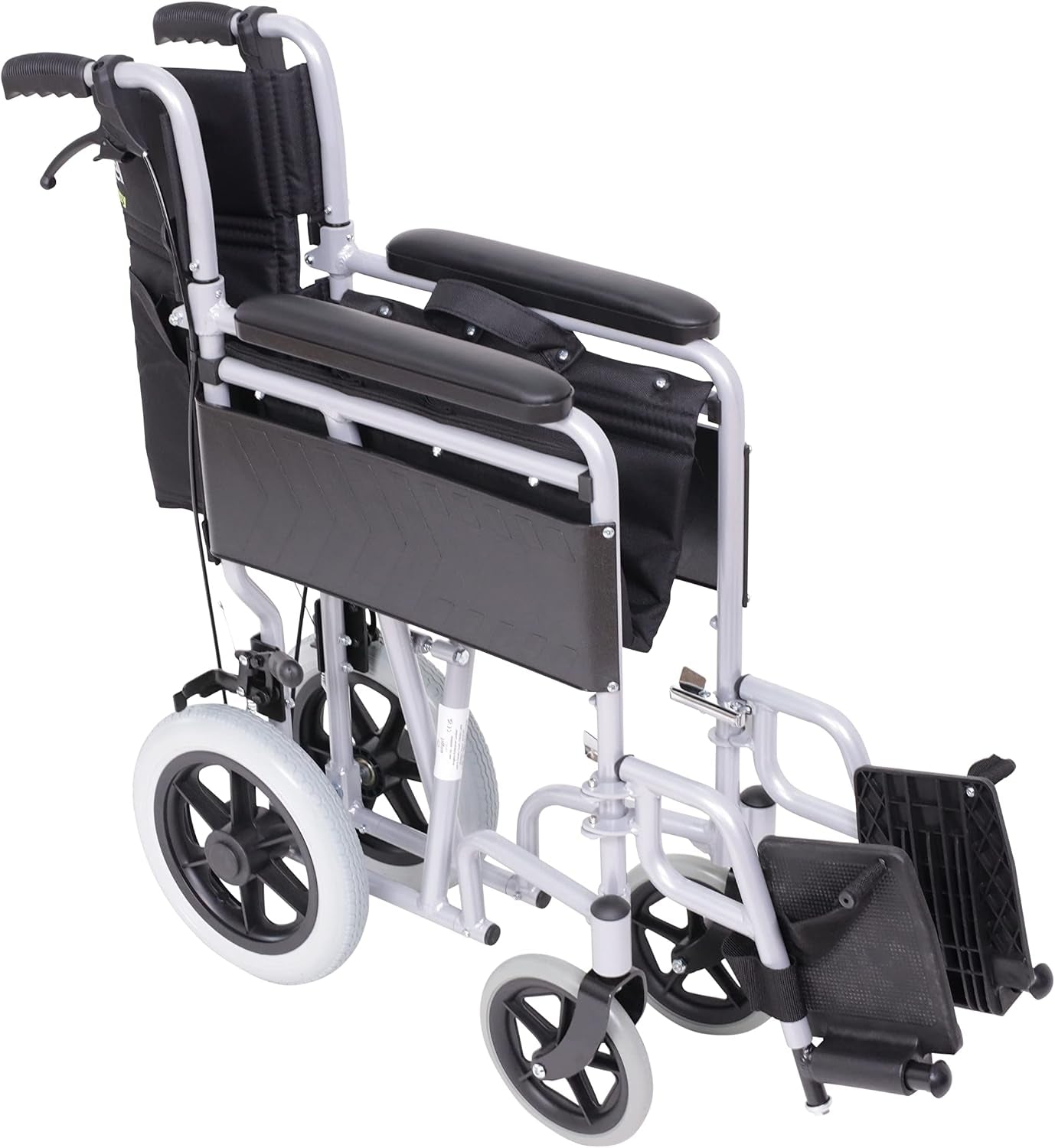 AMW004  Lightweight Aluminum Folding Transit Travel Wheelchair Net Carry Weight Only 11Kg