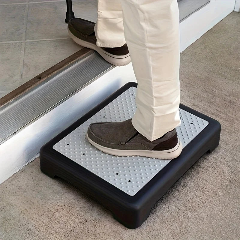 1Pc Mobility One Step Stool, Heavy Duty Indoor Outdoor Non-Slip Small Step Platform Assistive Device for Adult Elderly