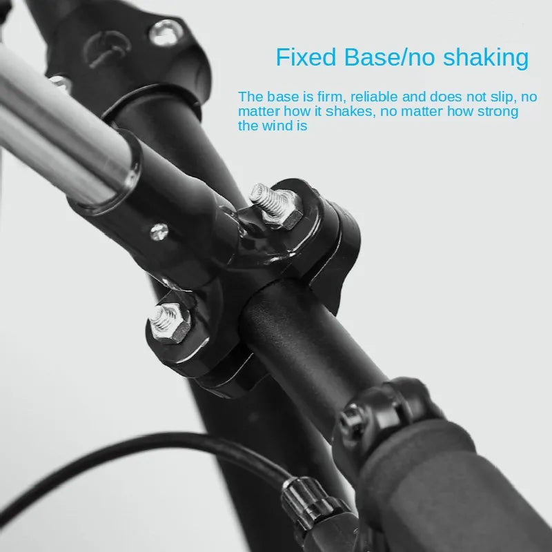 Adjustable Mount Stand Folding Umbrella Bracket Stretch Parasol Holder Wheelchair Bicycle Baby Stroller Connector Rain Gear Tool