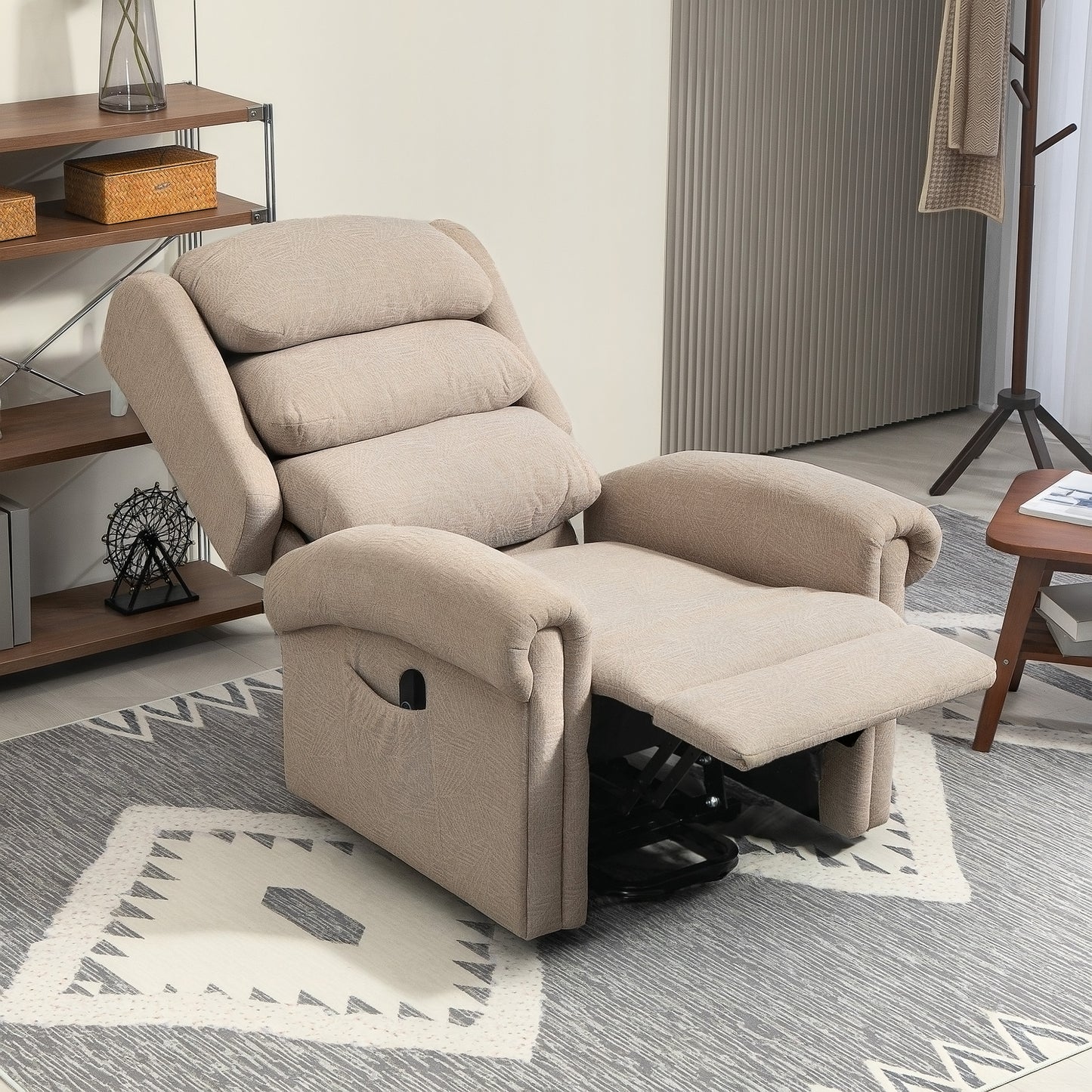 Power Lift Recliner Chair with Remote Control for Elderly