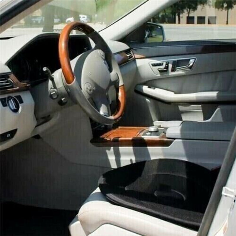 360° Swivel Seat Cushion Rotation Pad for Car & Office Chair Mobility Aid