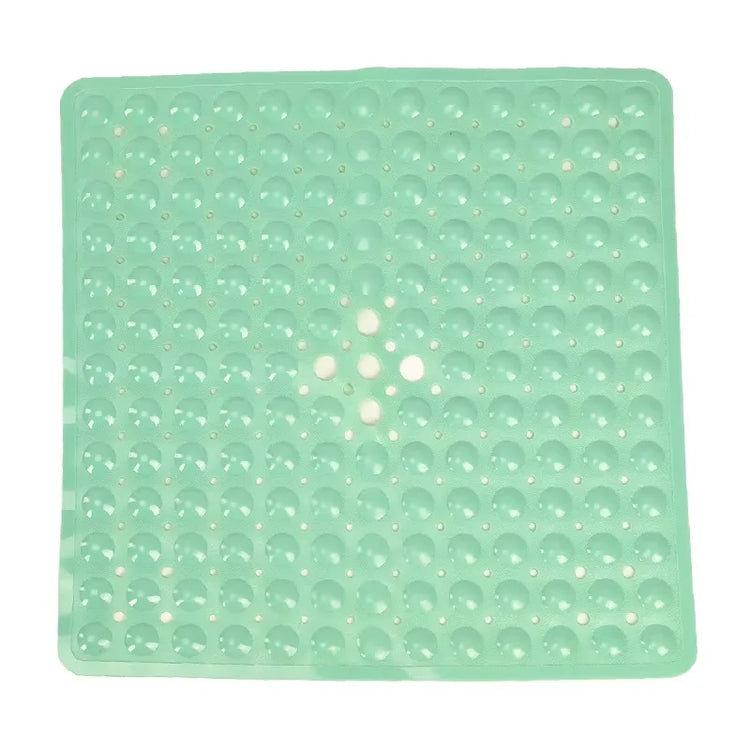 Square Bath Mat, Non-Slip Bath Mat with Suction Cups, Bath Mat, Drainage Holes, Machine Washable