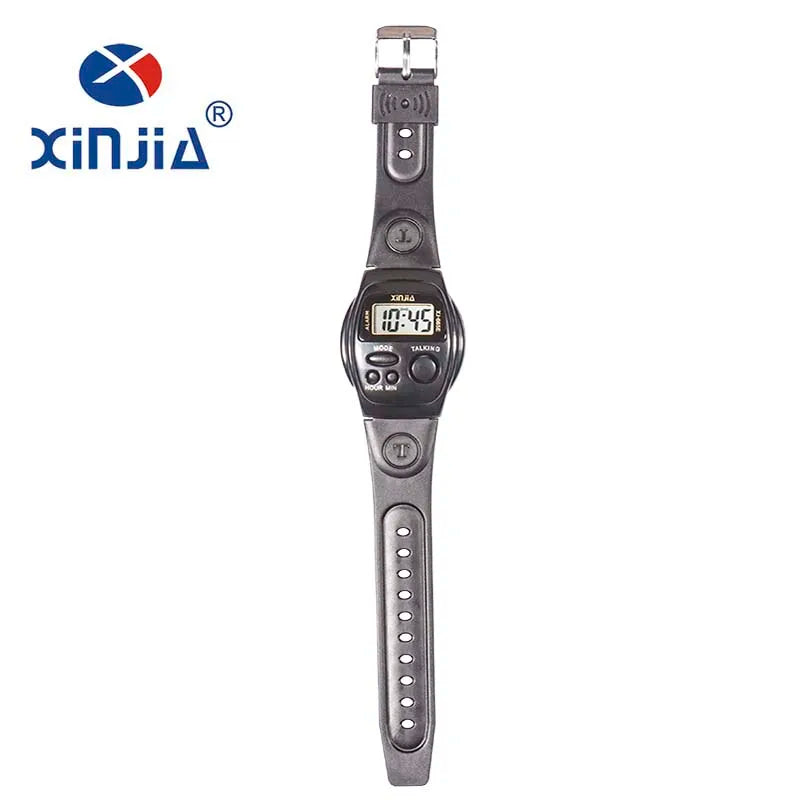 New Simple Old Men and Women Talking Watch Speak English Blind Electronic Digital Sports Wristwatches for the Elder