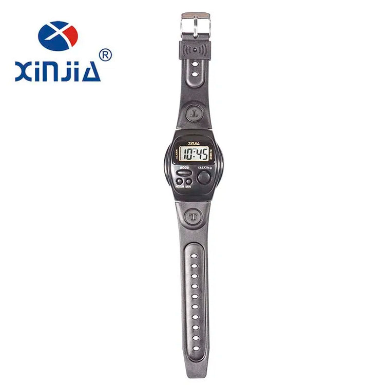 New Simple Old Men and Women Talking Watch Speak English Blind Electronic Digital Sports Wristwatches for the Elder