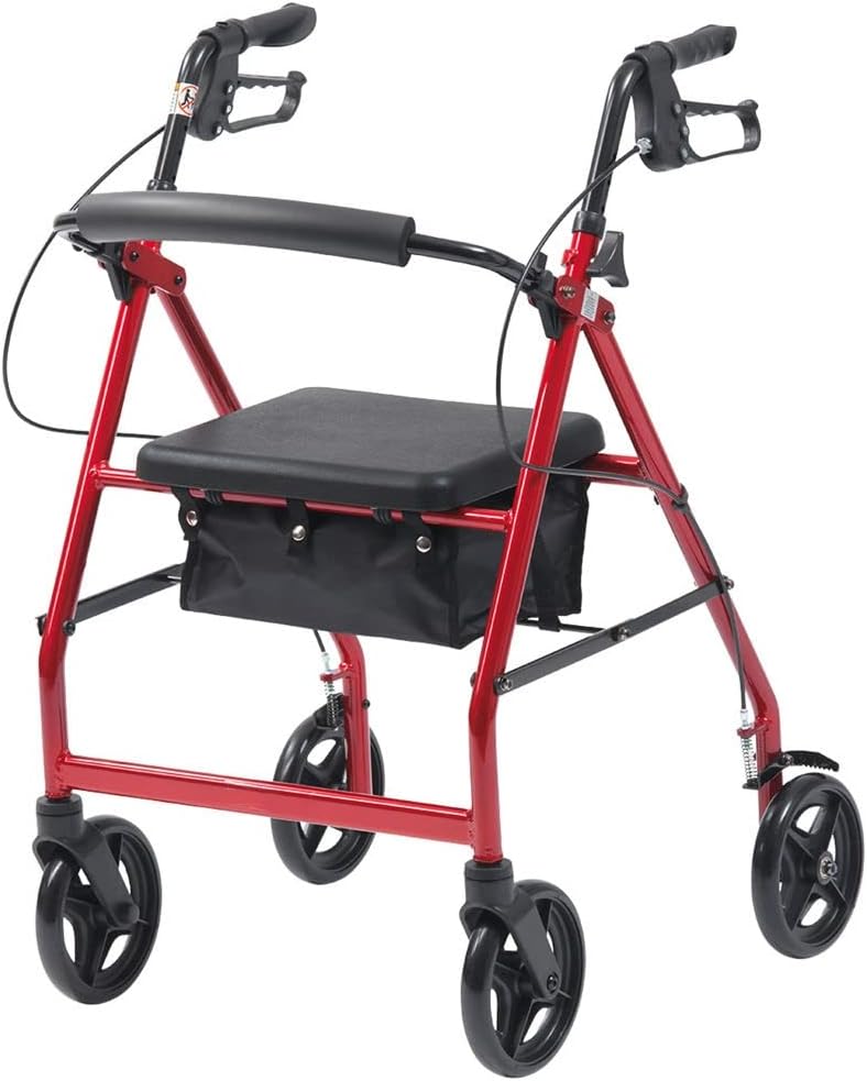 Ultra Lightweight Folding Rollator with Seat & Bag, 5.8kg