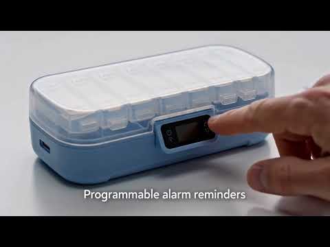 Weekly Pill Organiser with Alarm